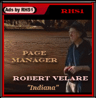Robert Velare site design and page layout RHS1