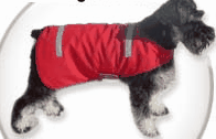 Water repellant, fleece lined jackets for dogs Water repellant, fleece lined jackets for dogs